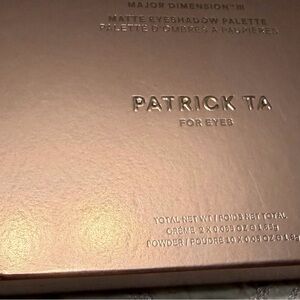 Patrick Ta Matte Eyeshadow Palette in Rose Gold